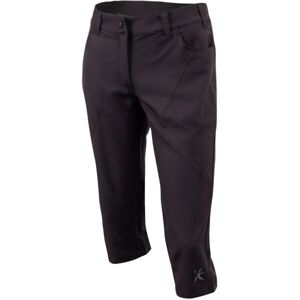 Klimatex PAIGE Női 3/4-es outdoor nadrág, fekete, méret XS