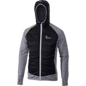 Klimatex PERCY Férfi pulóver futáshoz, fekete, méret XL