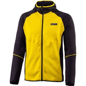 Klimatex TEMEK Férfi outdoor pulóver, sárga, veľkosť XXL