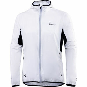 Klimatex TOMIO Férfi kabát futáshoz, fehér, méret XL