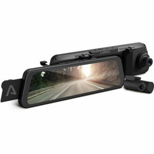 LAMAX S9 DUAL GPS Autós kamera, fekete, méret os