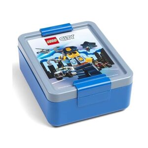 LEGO Storage CITY Ételhordó, kék, méret
