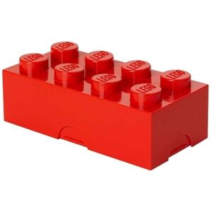 LEGO Storage BOX Uzsonnásdoboz, piros, méret