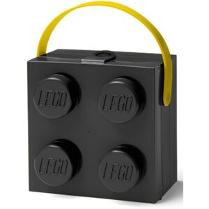 LEGO Storage HANDLE BOX Uzsonnásdoboz, fekete, méret