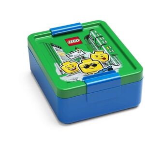 LEGO Storage BOX ICONIC BOY Uzsonnásdoboz, kék, méret os