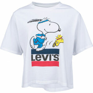 Levi's GRAPHIC BOXY TEE Női póló, fehér, méret S
