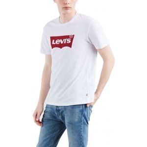 Levi's GRAPHIC SET-IN NECK Férfi póló, fehér, méret S