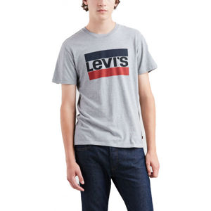 Levi's SPORTSWEAR LOGO GRAPHIC Férfi póló, szürke, méret