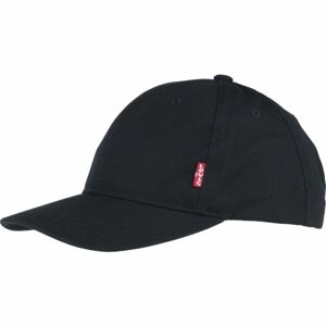 Levi's® CLASSIC TWILL RED TAB BASEBALL CAP Baseball sapka, fekete, méret
