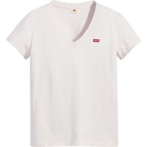 Levi's PERFECT V-NECK TEE SHIRT Női póló, fehér, méret S