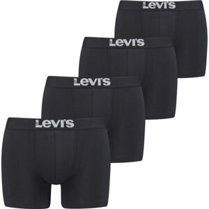 Levi's® SOLID BASIC BRIEF 4P Férfi boxeralsó, fekete, méret