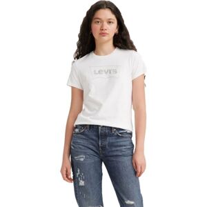 Levi's THE PERFECT TEE Női póló, fehér, méret L