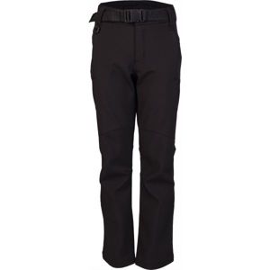 Lewro DALEX Gyerek softshell nadrág, fekete, méret 116-122