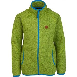 Lewro HABIBI zöld 140-146 - Gyerek fleece pulóver