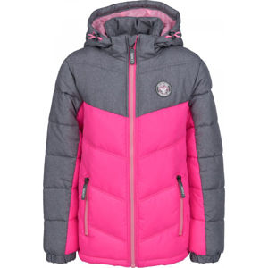 Lewro ILAYA Gyerek steppelt kabát, rózsaszín, veľkosť 152-158
