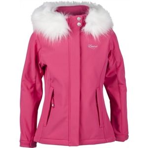 Lewro JENA 116-134 rózsaszín 128-134 - Lányos softshell kabát