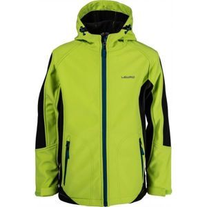 Lewro NIGEL zöld 152-158 - Gyerek softshell kabát