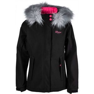 Lewro NAIA fekete 116-122 - Lány softshell kabát