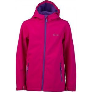 Lewro OWEN rózsaszín 140-146 - Gyerek softshell kabát