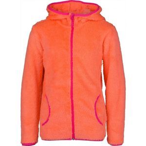 Lewro NELDA narancssárga 164-170 - Lány fleece pulóver