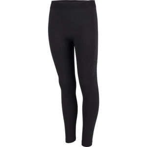 Lewro ZLATA Lány bélelt legging, fekete, veľkosť 128-134
