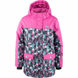 Lewro SHYLA Lány sí/snowboard kabát, rózsaszín, méret 152-158