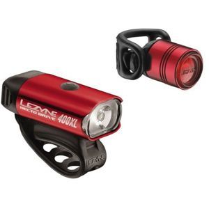 Lezyne HECTO DRIVE 400XL piros NS - Kerékpár lámpa