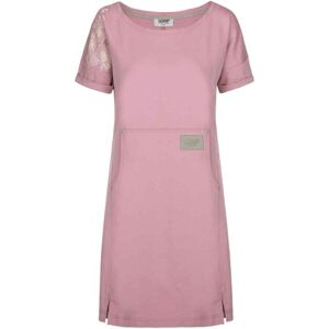 Loap DEBIE Női ruha, rózsaszín, méret XL