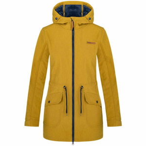 Loap LECUKA sárga XL - Női softshell kabát