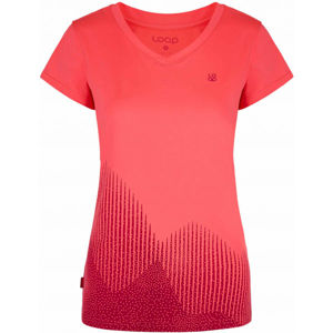 Loap MINETT rózsaszín XS - Női technikai póló