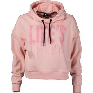 Lotto EVO SWEAT CROP PRT HD FT  W rózsaszín M - Női pulóver