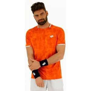 Lotto TOP TEN TEE PRT PL narancssárga XL - Férfi tenisz póló