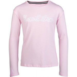 Lotto DREAMS G TEE LS JS világos rózsaszín M - Hosszú ujjú lány póló