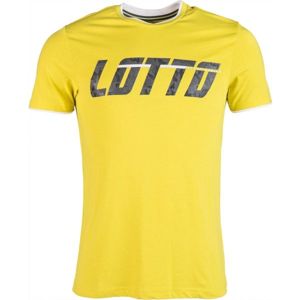 Lotto LOGO II TEE JS sárga M - Férfi póló