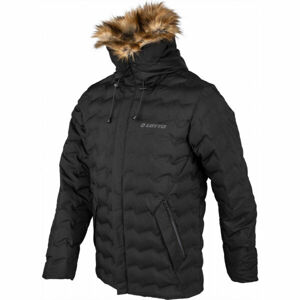 Lotto NANNI Férfi steppelt kabát, fekete, veľkosť XL
