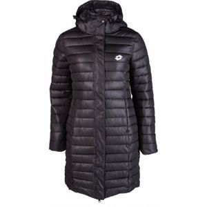 Lotto POPPY Női steppelt kabát, fekete,fehér, méret