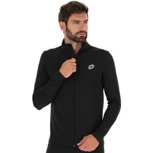 Lotto RUN FIT SWEAT FZ Férfi pulóver futáshoz, fekete, méret XL