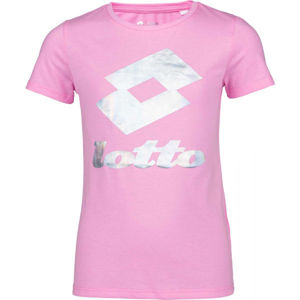 Lotto SMART G TEE JS Lány póló, rózsaszín, veľkosť M
