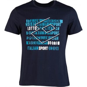 Lotto SUPRA TEE JS sötétkék XL - Férfi póló