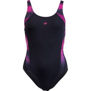 Lotto ALESSIA Női egyrészes úszódressz, fekete, méret XL