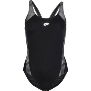 Lotto ALESSIA Női egyrészes úszódressz, fekete, méret XL