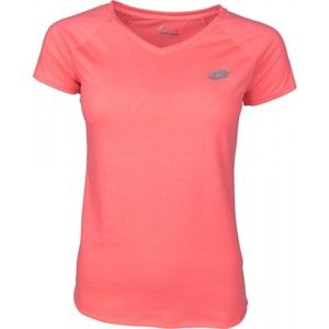 Lotto INDY V TEE STC W világos rózsaszín S - Női fitness póló