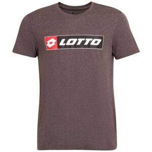 Lotto TEE LOGO JS Férfi póló, szürke, veľkosť XL