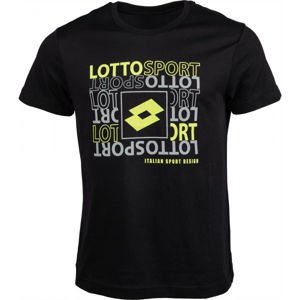 Lotto TEE SUPRA JS fekete XL - Férfi póló