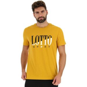 Lotto TEE SUPRA VI Férfi póló, sárga, veľkosť XXXL