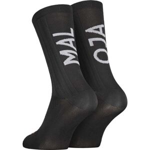 Maloja PUSHBIKERS AEROSOCKS Kerékpáros zokni, fekete, méret 43-46