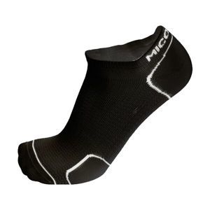 Mico LIG WEIGHT LOWCUT fekete M - Funkcionális kerékpáros zokni