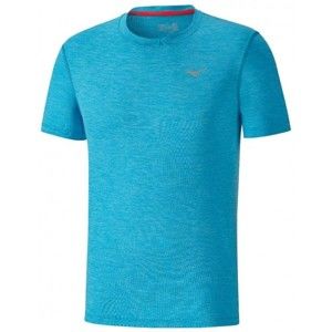 Mizuno IMPULSE CORE TEE kék XL - Férfi póló futáshoz