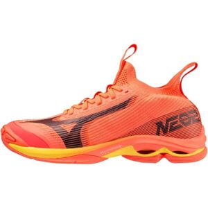 Mizuno WAVE LIGHTNING NEO 2 Férfi röplabda cipő, narancssárga, veľkosť 45