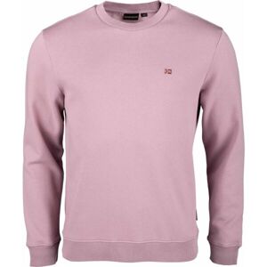 Napapijri BALIS CREW 1 Férfi pulóver, rózsaszín, méret M